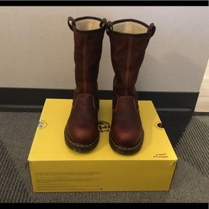 Dr Martens Belsay work boots with steel toe- Sz 9